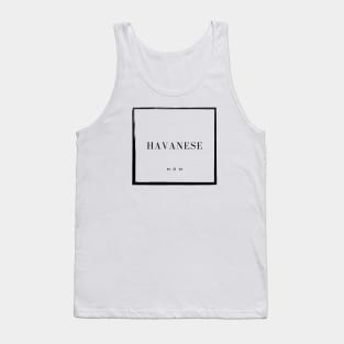 Havanese Mom Tank Top